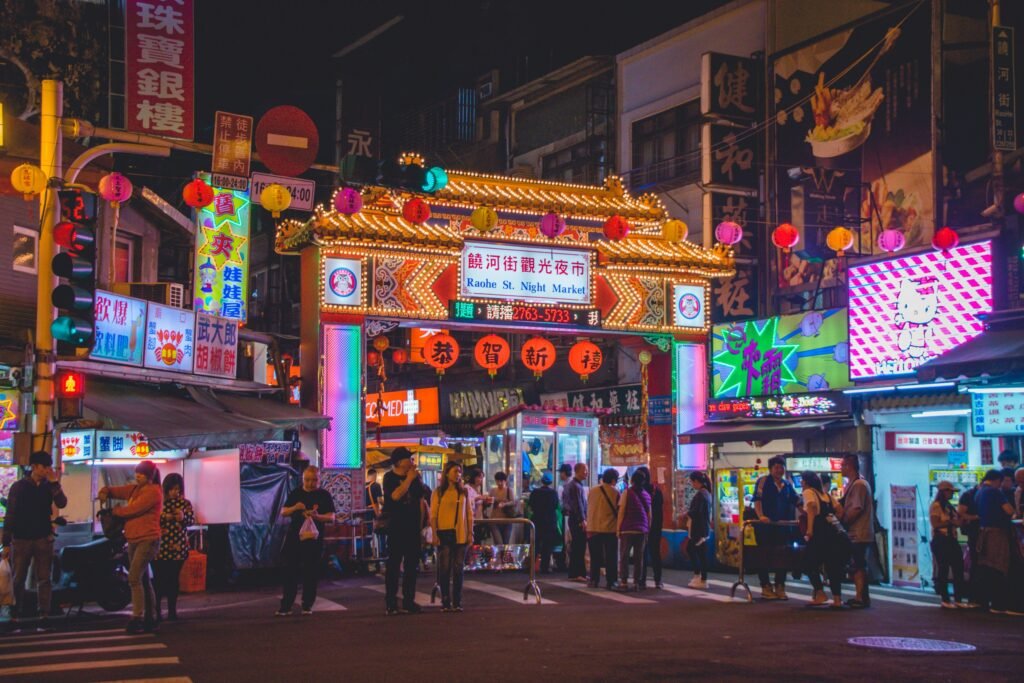 a chinese market or street less crowded with people understanding keyword pakistan u-18